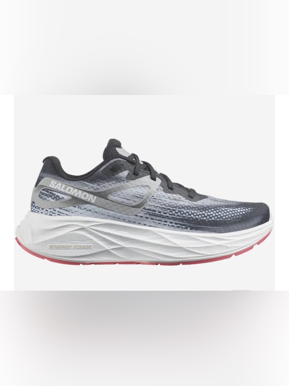 Salomon Aero Glide Womens Running Shoes - Black/Alloy/Tea Rose 10.5